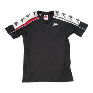 Kappa Logo Black Short Sleeve T Shirt